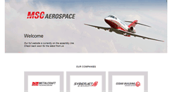 Desktop Screenshot of mscaerospace.com